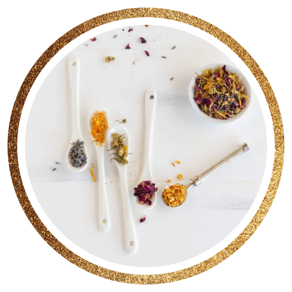 Herbal Tea Ingredients — Mixed Botanical Blend